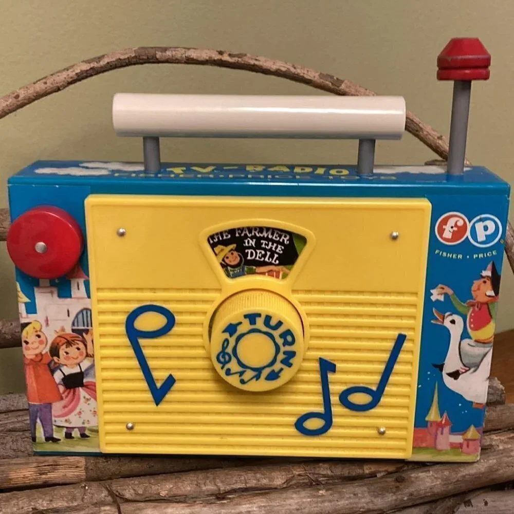 Fisher Price Classic TV Radio Pre Owned